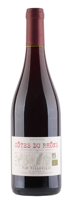 Vignerons Ard&eacute;chois, C&ocirc;tes du Rh&ocirc;ne AC   BIO