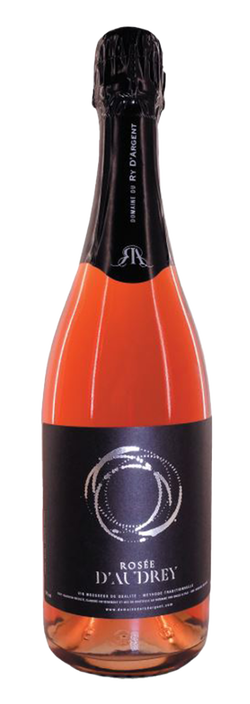 Domaine Du Ry d'Argent, Vin Mousseux de Qualit&eacute; de Belgique Ros&eacute;e d'Audrey  